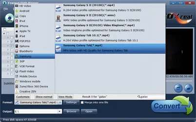 $Foxreal DVD to Galaxy Tab Converter.webp $Foxreal DVD to Galaxy Tab Converter.webp
