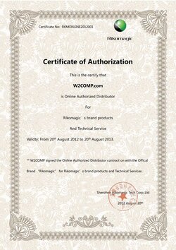 $W2COMP-Rikomagic-Certificate.jpg